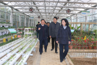 外交部、農業農村部一行來我?？疾?ldquo;一帶一路&rdquo;對非農業技術人員培訓基地
